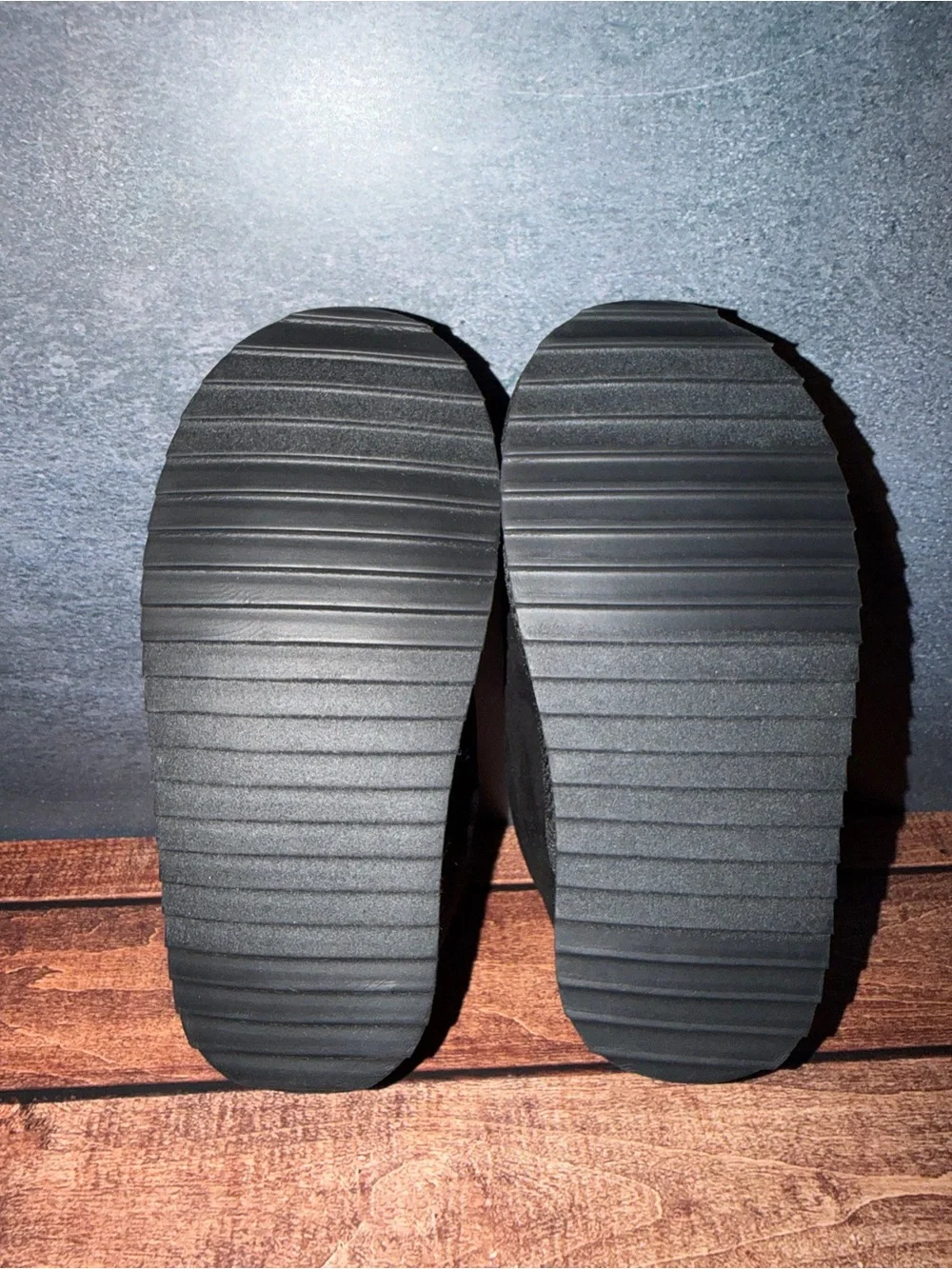 Old Navy Black Cozy Faux-Suede Kids Slippers
